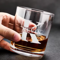 Custom whiskey glass